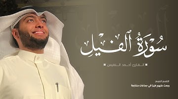 سورة الفيل | القارئ أحمد النفيس