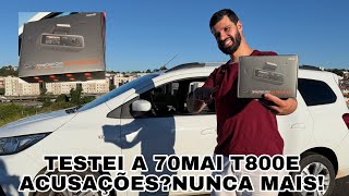 TESTEI A CÂMERA DE PROTEÇÃO 70 MAI T800E 4K | CONFIRA EM DETALHES FUNCIONAMENTO E INSTALAÇÃO!!