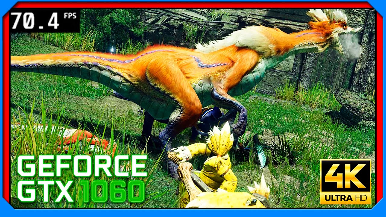 Monster Hunter Rise Demo PC 4K 60 FPS | GTX 1060 6GB