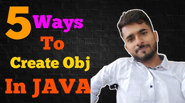 5 Ways to create Object in JAVA | New | NewInstance Method | Clone | Deserialization | aadiandjava