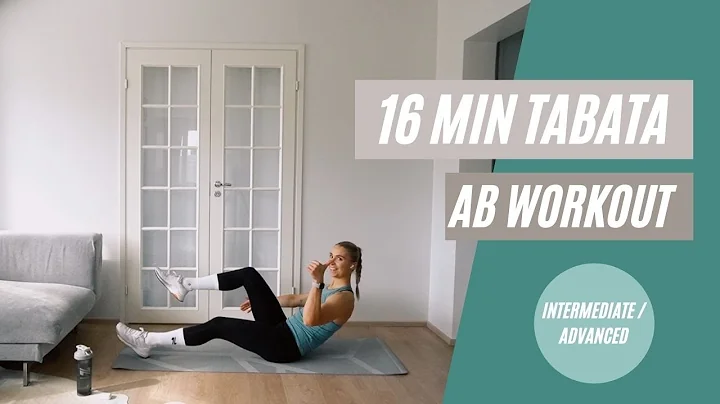 16 MIN TABATA CORE SMASH - Circuit Style, No Equip...