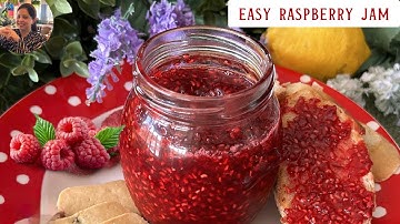 Easy Raspberry Jam | No Pectin