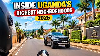 Inside Uganda's richest neighborhoods 2026 | A motorcycle tour