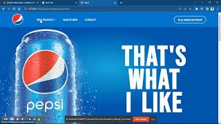 www.Pepsi.com full website html/scc only