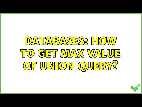 Databases: How to