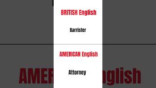 British English VS American English