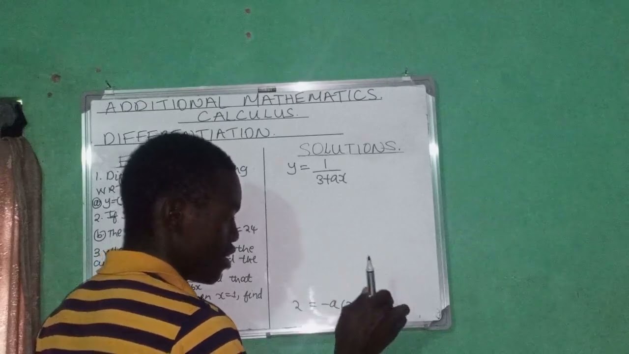 Calculus: Differentiation:The Chain Rule :Example 3.