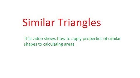 Unit 4 (Core Skills) - Volumes with Similar Shapes