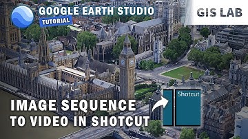 Convert Google Earth Studio Image Sequence into a Video Using Shotcut