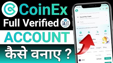 how to create coinex account | coinex full verified account kaise banaye|coinex account kaise banaye