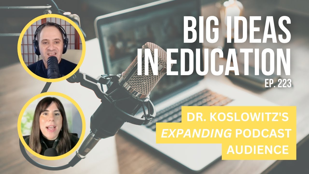 Dr. Koslowitz's expanding podcast audience 