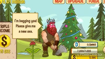 Funny axe clicker  video it must watch!!!