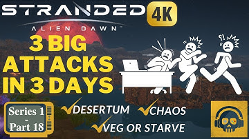 Stranded Alien Dawn (Early Access) in 4K - Desertum - Gameplay Walkthrough Part 18 (S1)