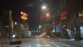 Downtown Columbus Ohio at night