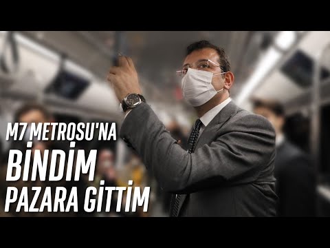 M7 METROSU'NA BİNDİM, SEMT PAZARINA GİTTİM