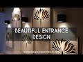 Beautiful entrance designed by design sense architects  new delhi  interior design  9899473055