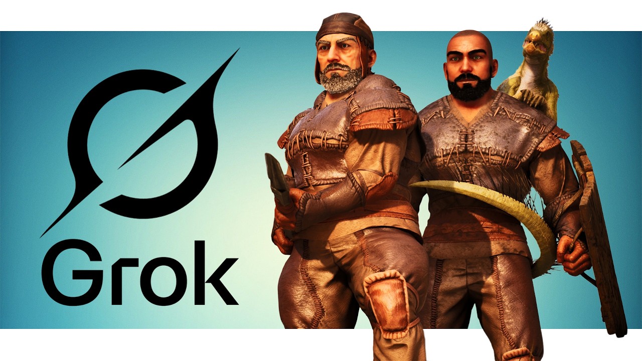 ARK PvP, but Grok is Tribe Leader (💀)