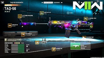 the BEST "TAQ-56" CLASS SETUP in MODERN WARFARE 2!