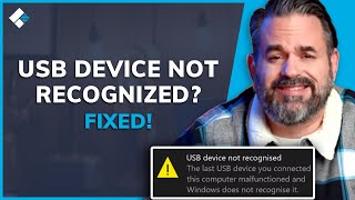 usb device not recognized on windows 10/7/8? fixed now!