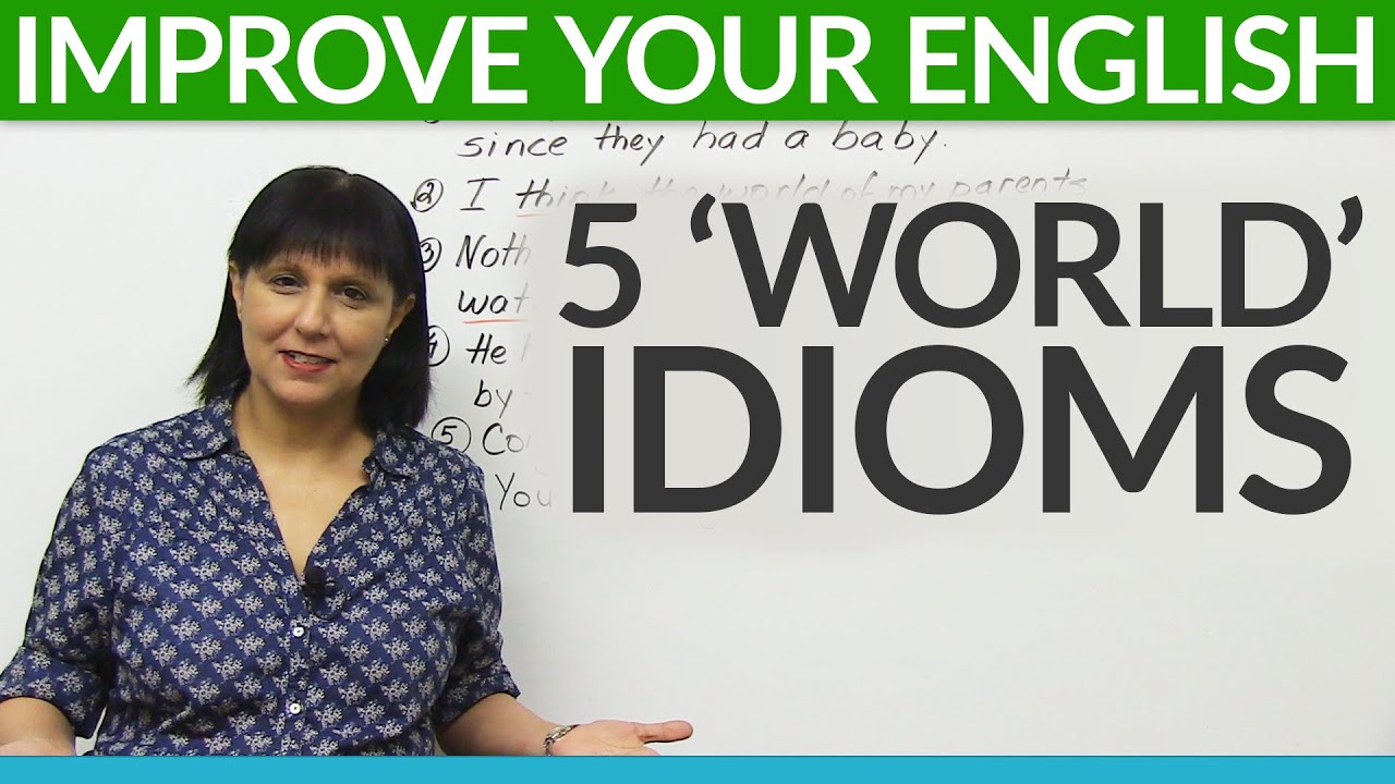 ⁣Learn English: 5 'WORLD' Idioms