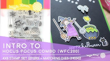 WFC Intro - Hocus Pocus Stamp Set with Matching Dies