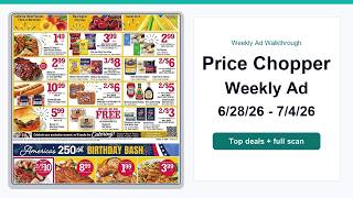 Price Chopper Weekly Ad (6/28/26 - 7/4/26) Best Deals