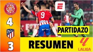 PARTIDAZO Y TRIUNFAZO de Girona vs Atlético de Madrid. Sigue en la cima con el Real Madrid | La Liga image