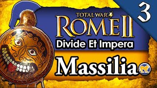 MASSIVE 17,000 GREEK HOPLITE BATTLE! Total War Rome 2: DEI: Massilia Campaign Gameplay #3