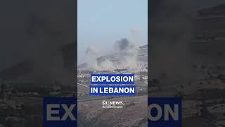🇱🇧 Explosion seen in southern Lebanon