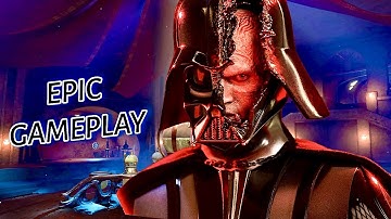 Star Wars Battlefront 2 EPIC "DARTH VADER" Heroes Vs Villains 4K Gameplay (NO COMMENTARY)