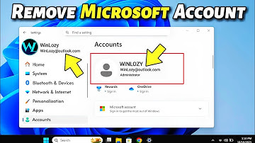 How to Remove Microsoft Account in Windows 11