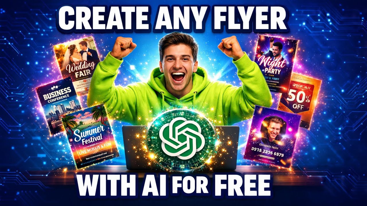 How to Create Professional Flyer Designs Using AI in Minutes (No Skills ...