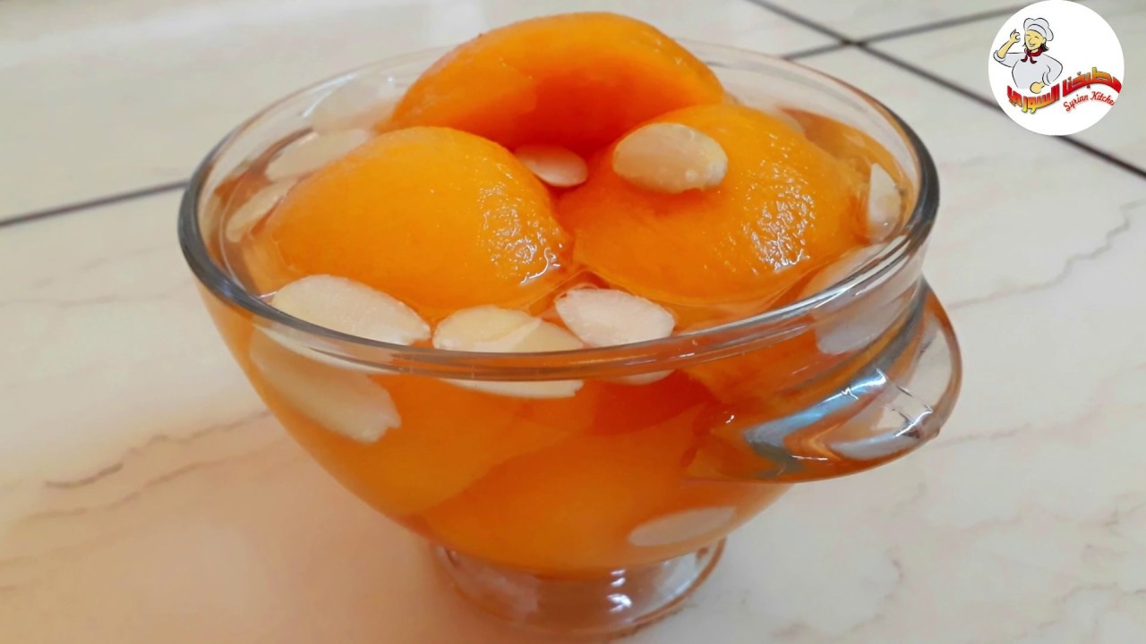 خشاف الدراق او كمبوت الخوخ المنعش