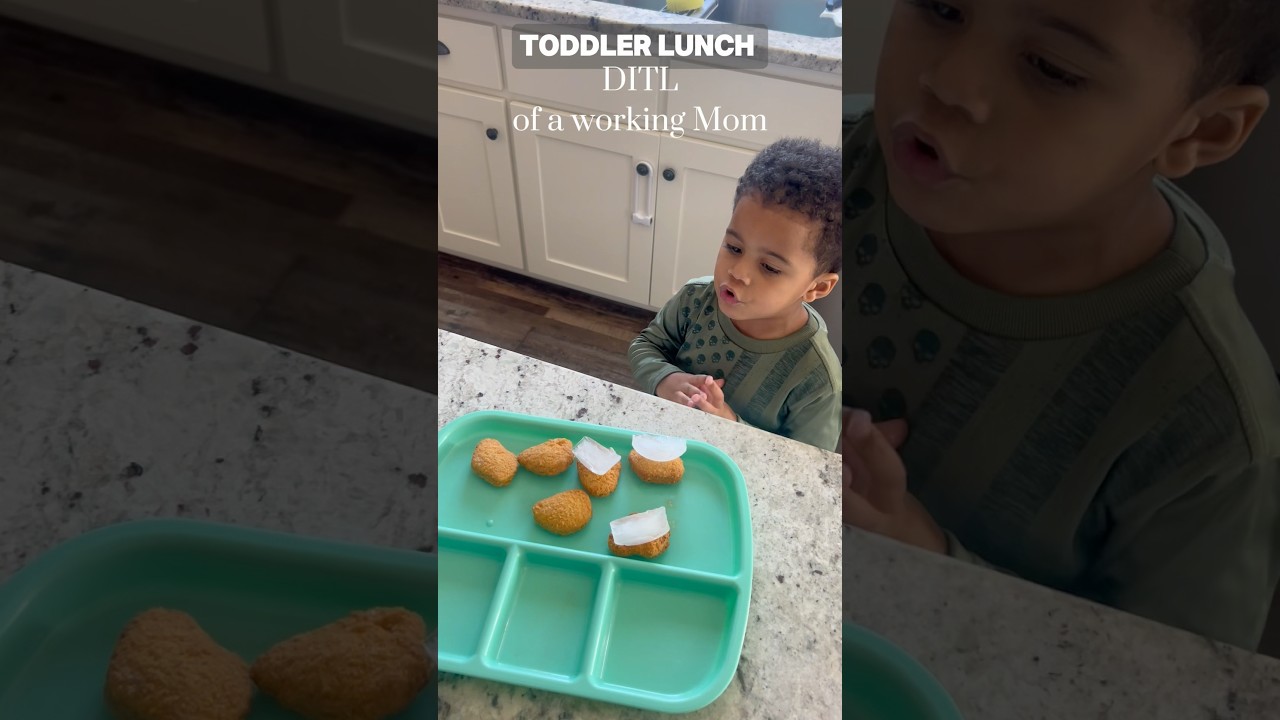 DITL OF A WORKING MOM | TODDLER LUNCH 