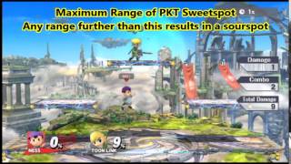 Ness' PK Thunder Sweetspot
