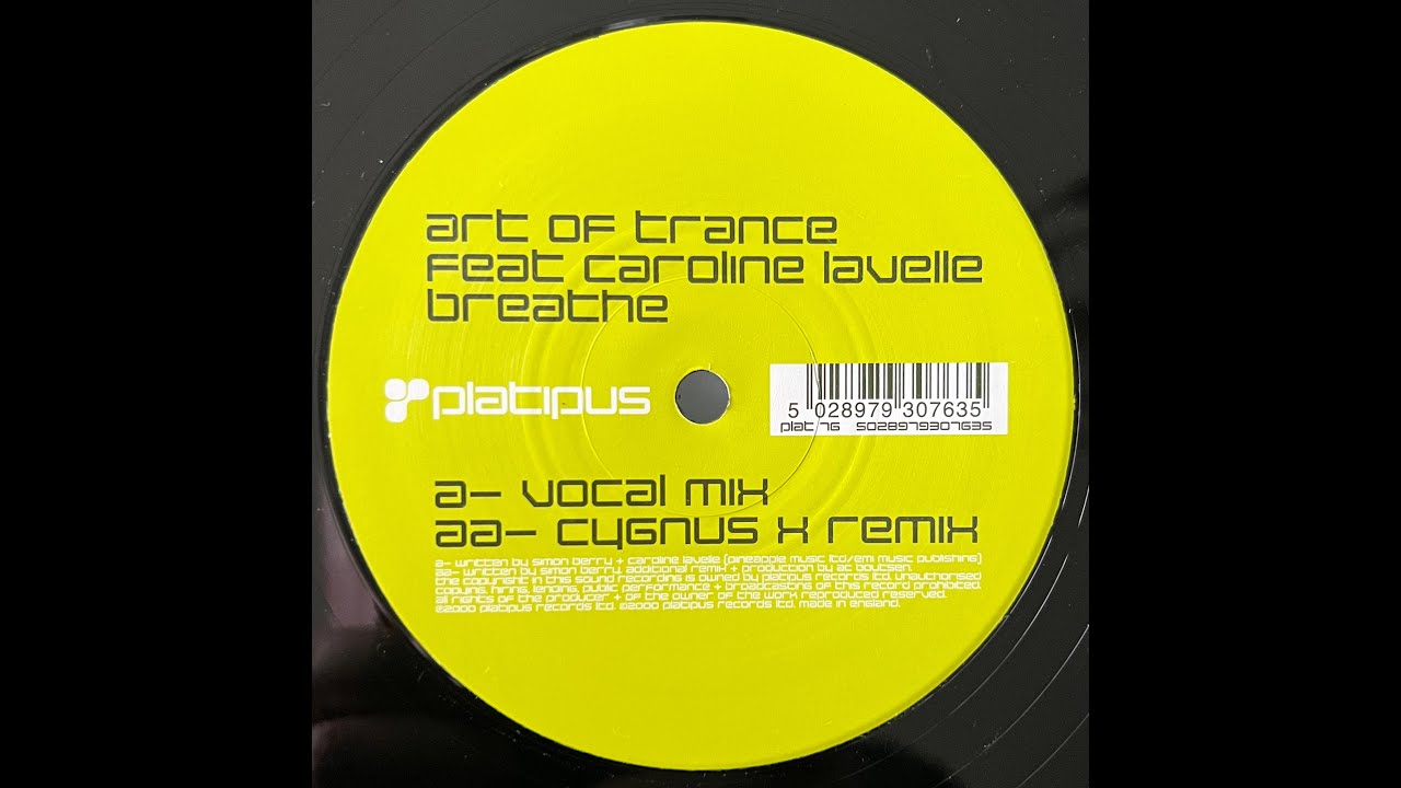 Art Of Trance feat Caroline Lavelle - Breathe (Cygnus X Remix
