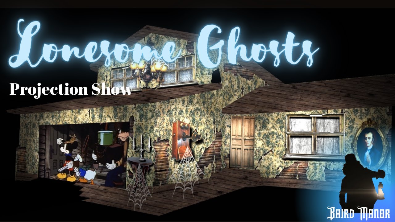 Проекционное шоу «Одинокие призраки»