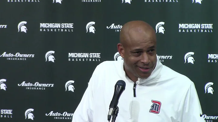 U of D basketball coach Mark Montgomery on 84-56 loss to Michigan State