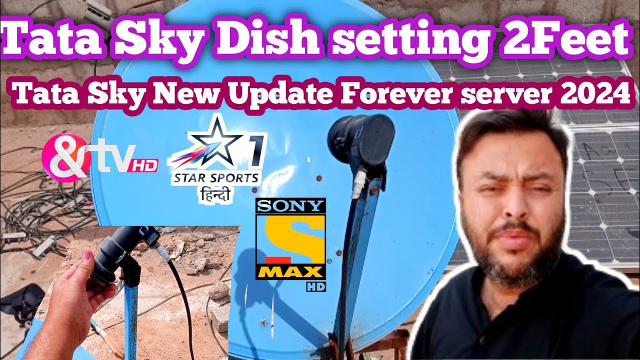 Tata Sky Dish Setting 83°E New update Forever server ki Tatasky