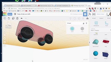 Print in Place car using Tinkercad - Part 4 Axle support