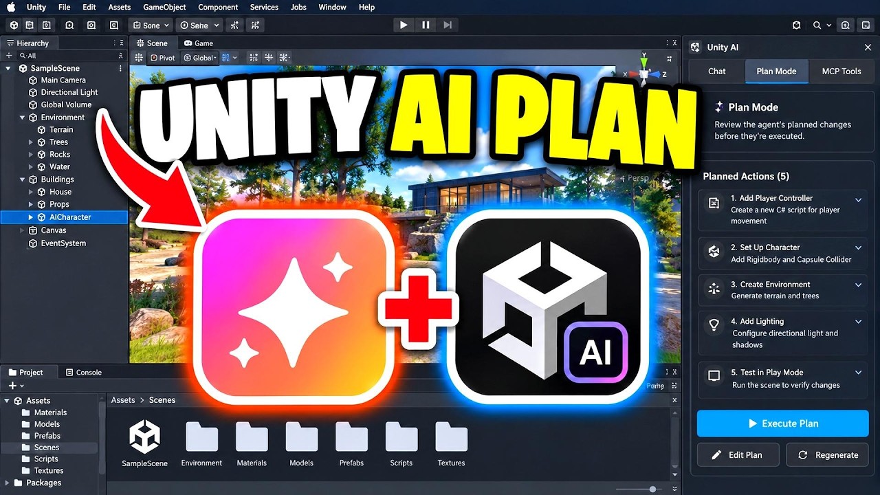 How To Use Unity AI Plan Mode - Full Guide - YouTube