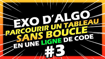 Parcourir un tableau sans boucle : pour doubler ses valeurs