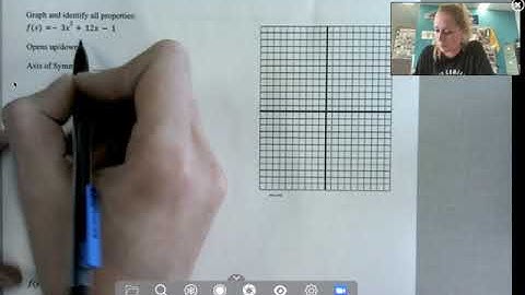 Alg II: 5.2 Properties of Quadratics in Standard Form