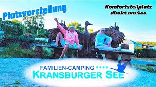 4 Camping site / Family camping Kransburger See - Site description - YouTube