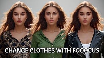 Change Clothes with Fooocus Free AI | How to Change Clothes with AI FREE