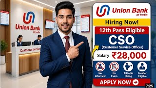 Union Bank Of India New Hiring Fresher | Fresher Job Hiring Direct UNION BANK | Bank Job Fresher screenshot 5