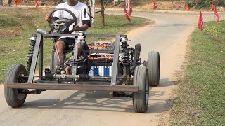 DIY Electric Car 60km\/h motor 10 KW INDUCTION