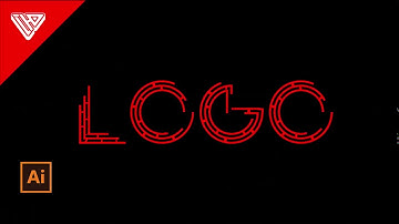 How To Create a Maze Symbol Text Effect | Adobe Illustrator