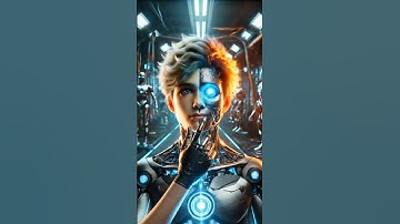 Half Human, Half Machine — The Future Has Arrived ⚡🤖 #Cyberpunk"