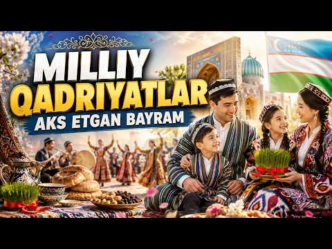 Milliy qadriyatlar aks etgan bayram tadbirlari.